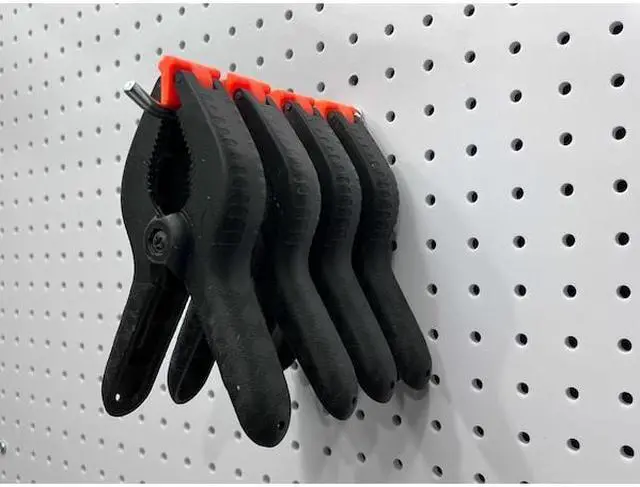 Alt view image 5 of 9 - Triton Steel Single Rod Pegboard Hook Bright Zinc  Steel  71613