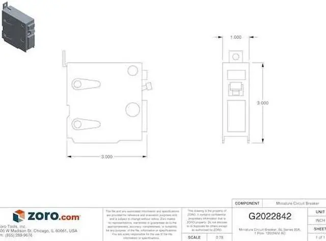 Alt view image 6 of 6 - SIEMENS Q140 Miniature Circuit Breaker, Q Series, 40A, 1 Pole, 120V AC, 10kA at