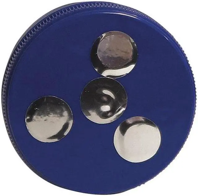 Alt view image 6 of 6 - RAILHEAD GEAR M100B-LED Warning Light,Blue,LED,2 D Batteries