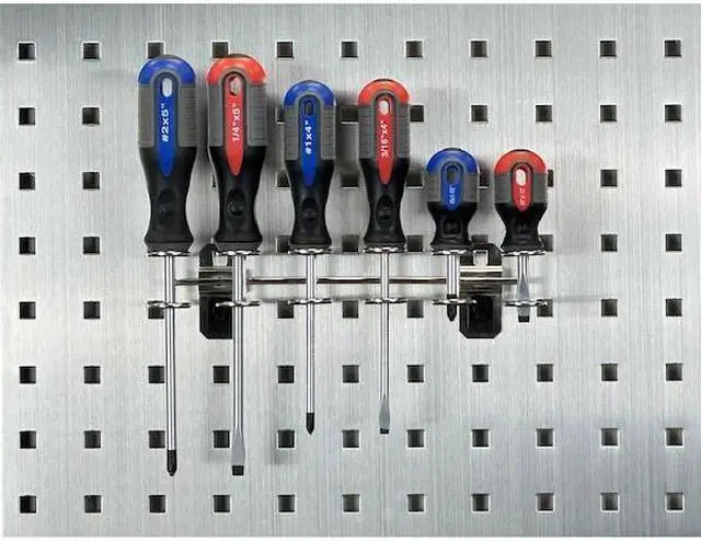 Alt view image 5 of 5 - TRITON PRODUCTS 66661 9 In. W Stainless Steel Multi-Ring Tool Holder for