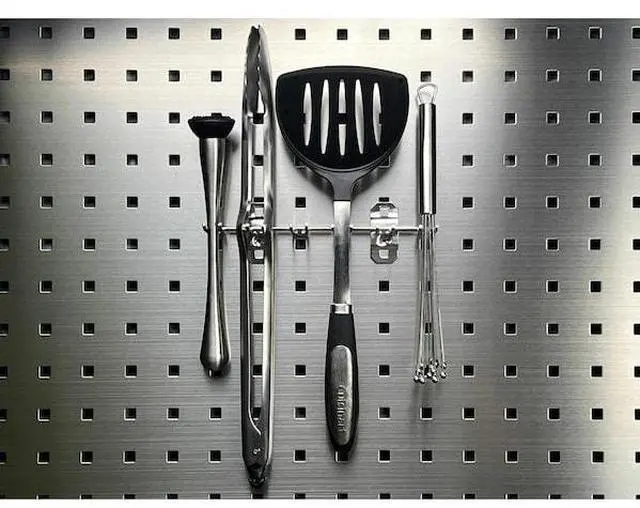 Alt view image 4 of 7 - TRITON PRODUCTS 66660 8-1/8 In. W Stainless Steel Multi-Prong Tool Holder for