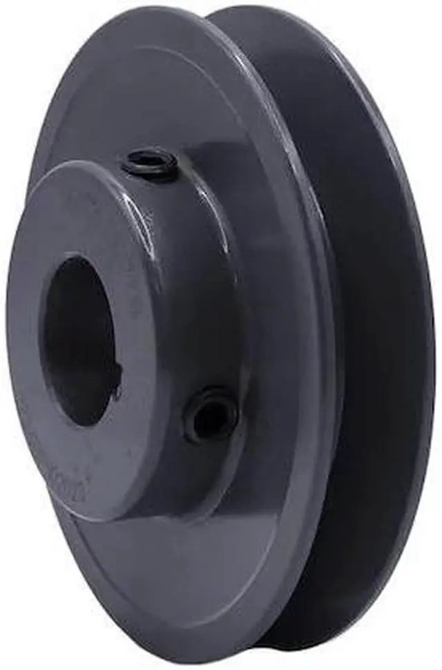 Main image of TB WOOD'S AK3478 7/8" Fixed Bore 1-Groove Standard V-Belt Pulley 3.45" OD