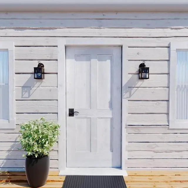 Alt view image 7 of 8 - Yosemite 1 Light Bronze Rustic Tree Outdoor Wall Lantern Clear Glass