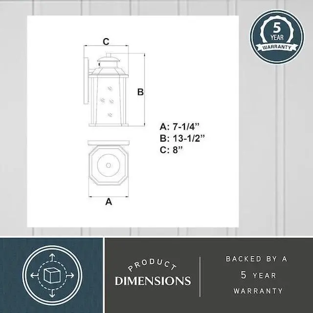Alt view image 4 of 7 - VAXCEL T0309 Freeport Aluminum 1 Light LED Dusk to Dawn Black Outdoor Wall