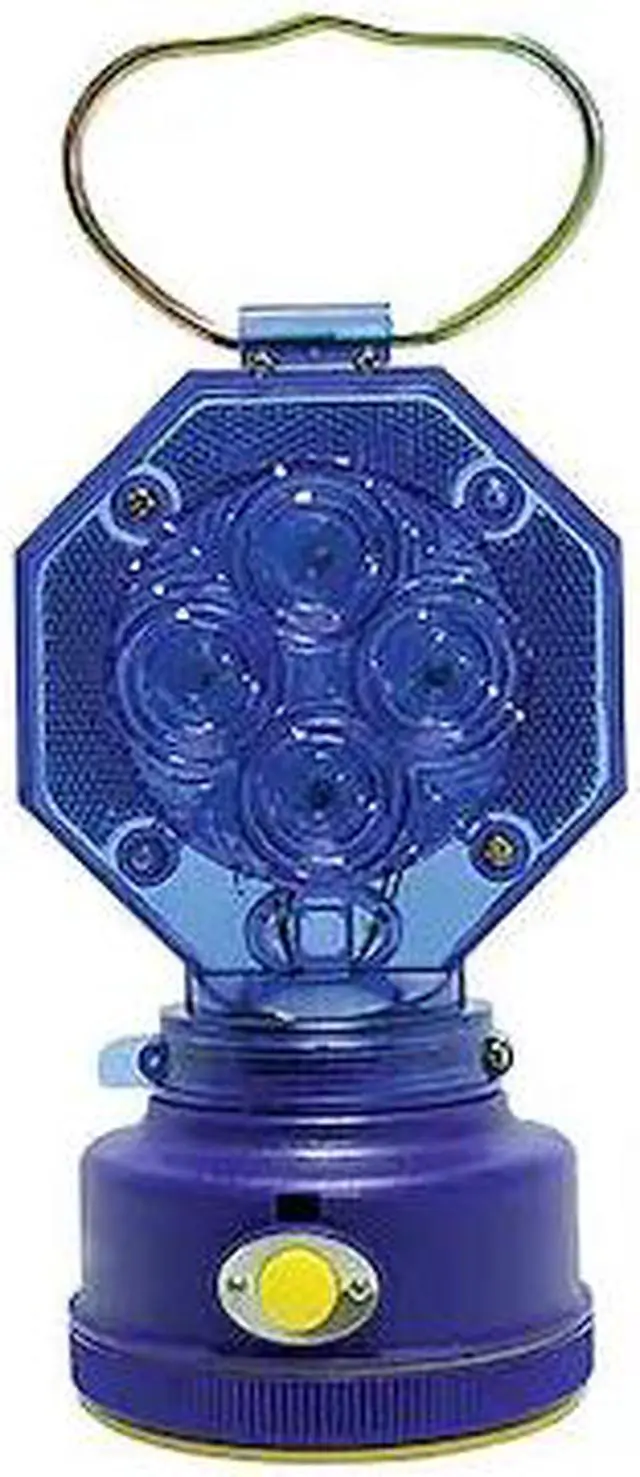Alt view image 2 of 6 - RAILHEAD GEAR M8-LED Safety Light,Blue,LED,2 D Batteries