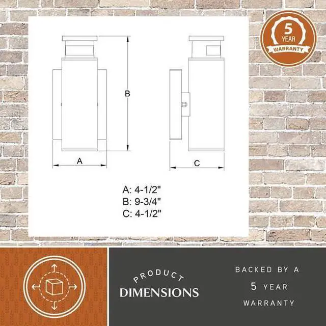 Alt view image 3 of 7 - VAXCEL T0344 Chiasso Black LED Motion Sensor Dusk to Dawn Dark Sky Outdoor Wall