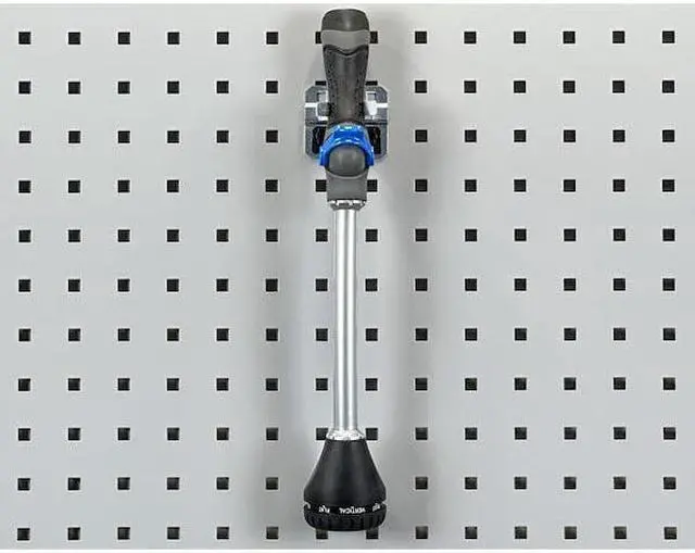 Alt view image 6 of 6 - Triton Products 53107 LocHook 3/4-Inch to 1-1/4-Inch Hold Range 2-Inch Projection Zinc Plated/Chromate Dipped Steel Extended Spring Clip for Locboard, 5-Pack