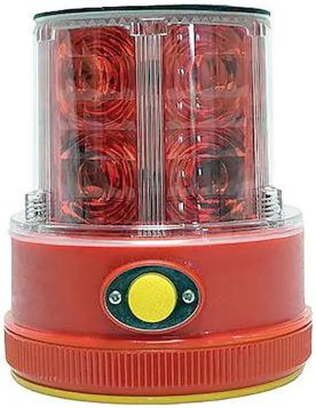 Alt view image 2 of 4 - RAILHEAD GEAR M18 Solar R Rechargeable Safety Light,Red,LED,Solar