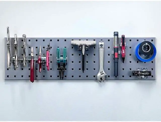 Alt view image 4 of 6 - Locboard Pgbrd Strip Kit,35 lb,9 x32 x1/2 in  LBS31T-SLV