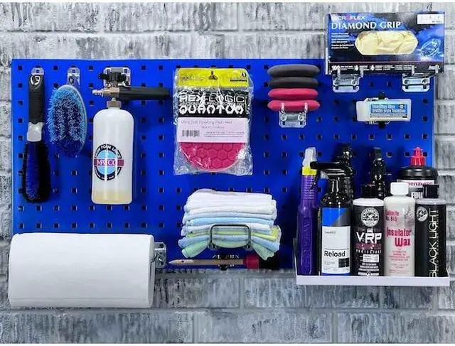 Alt view image 3 of 6 - TRITON PRODUCTS LB18-1BH-KIT 18 pc LocHook Assortment W/ (1) 18" W x 36" H Blue