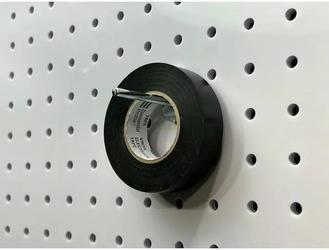 Alt view image 3 of 4 - TRITON PRODUCTS 71220 2 In. Single Rod Straight Steel Pegboard Hook for 1/8 In.