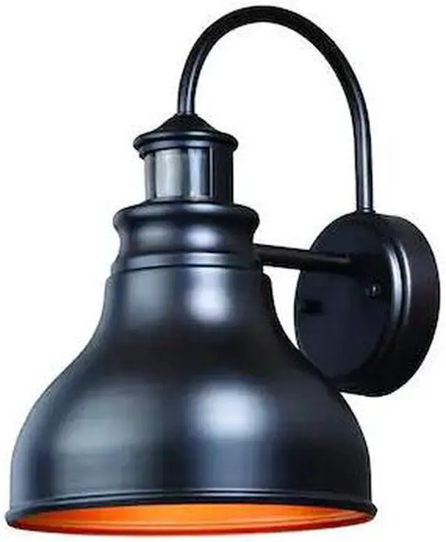 Main image of VAXCEL T0259 Delano Bronze Motion Sensor Dusk to Dawn Farmhouse Barn Dark Sky