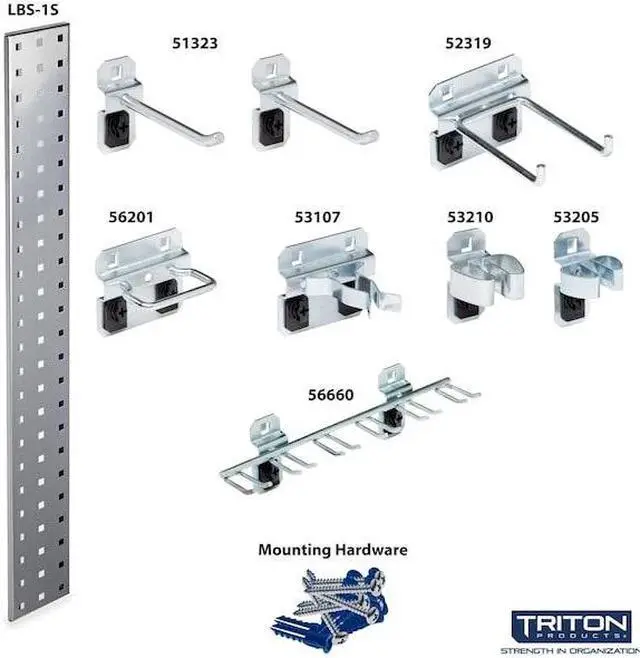 Alt view image 5 of 5 - Locboard Pgbrd Strip Kt,35 lb,4 1/2 x36 x1/2 in  LBS36T-SLV