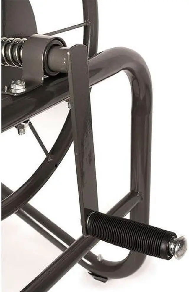 Alt view image 18 of 20 - Liberty Garden 880 Two Wheel Hose Cart - 2 Casters - 24" Width x 36.8" Depth x 38.8" Height - Steel Frame - Bronze
