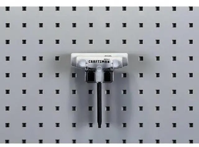 Alt view image 4 of 6 - TRITON PRODUCTS 52419 4 In. Double Rod 90 Degree Bend Steel Pegboard Hook for