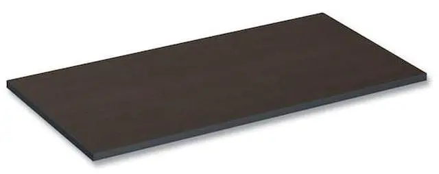 Alt view image 14 of 14 - Reversible Laminate Table Top, Rectangular, 47 5/8w x 23 5/8d, Espresso/Walnut