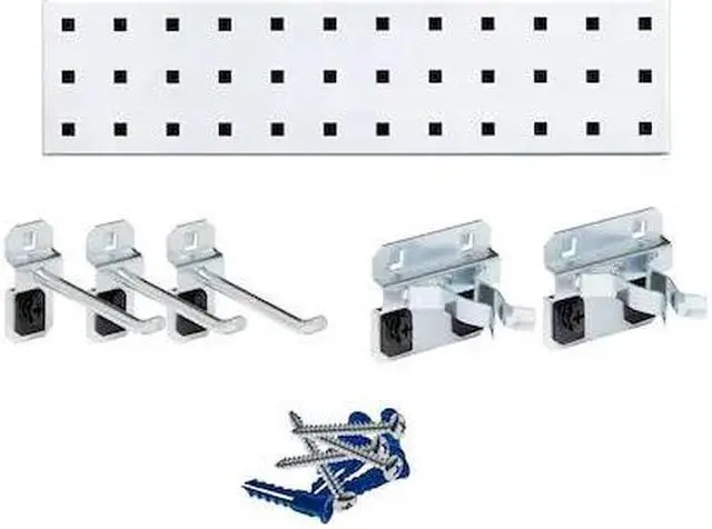 Alt view image 2 of 6 - Locboard Pgbrd Strip Kt,15 lb,4 1/2 x18 x1/2 in  LBS18T-WHT