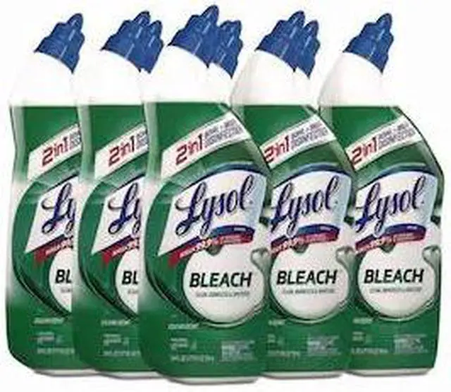 Alt view image 2 of 11 - LYSOL Brand Disinfectant Toilet Bowl Cleaner with Bleach 24 oz 9/Carton 98014
