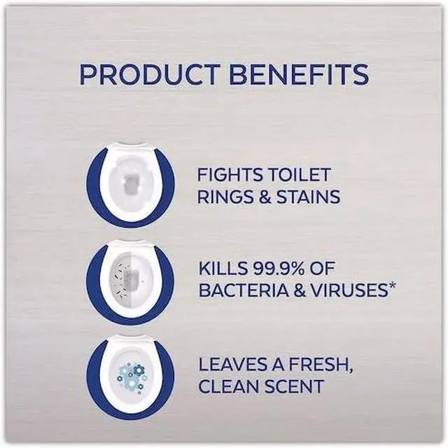 Alt view image 7 of 11 - LYSOL Brand Disinfectant Toilet Bowl Cleaner with Bleach 24 oz 9/Carton 98014