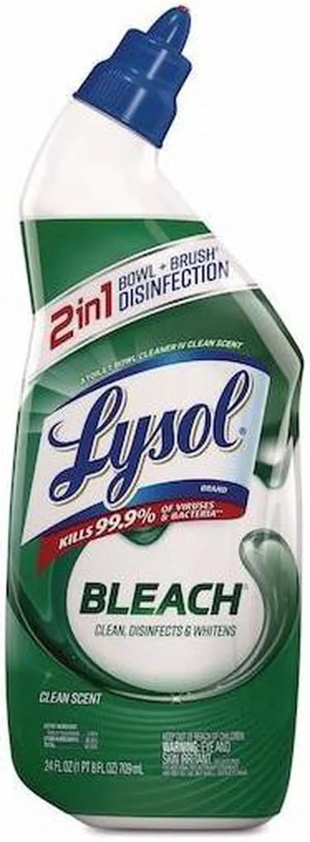 Alt view image 3 of 11 - LYSOL Brand Disinfectant Toilet Bowl Cleaner with Bleach 24 oz 9/Carton 98014
