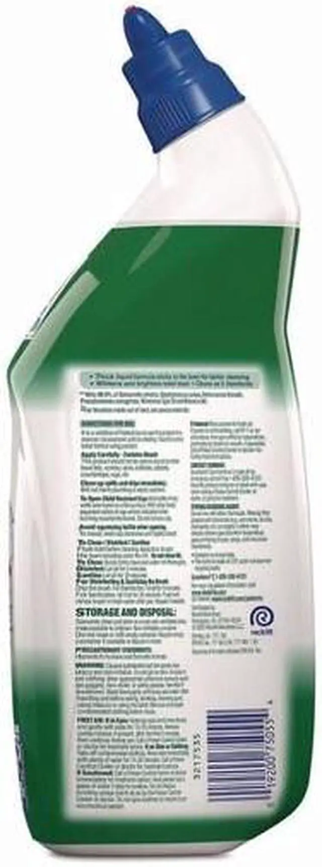 Alt view image 5 of 11 - LYSOL Brand Disinfectant Toilet Bowl Cleaner with Bleach 24 oz 9/Carton 98014