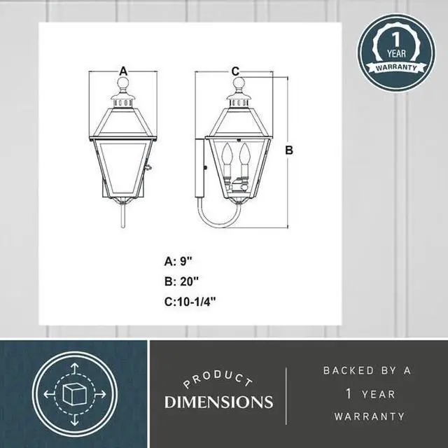 Alt view image 7 of 8 - Vaxcel Nottingham 9" Outdoor Wall Light, Textured Black - T0079