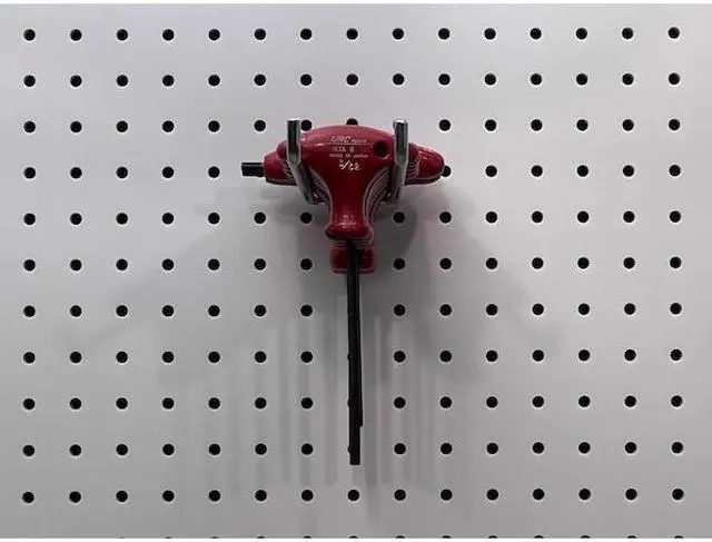 Alt view image 3 of 6 - TRITON PRODUCTS 72818 8-1/4 In. Double Rod 80 Degree Bend Steel Pegboard Hook