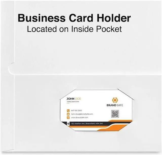 Alt view image 9 of 11 - Universal Laminated Two-Pocket Folder - UNV56417