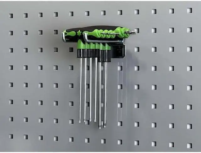 Alt view image 4 of 6 - TRITON PRODUCTS 52628 5-3/4 In. Double Rod 80 Degree Bend Steel Pegboard Hook
