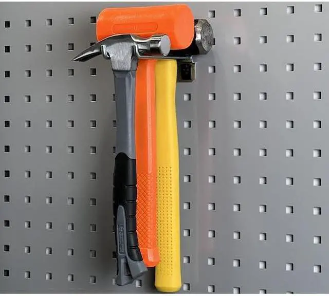 Alt view image 6 of 6 - TRITON PRODUCTS 52628 5-3/4 In. Double Rod 80 Degree Bend Steel Pegboard Hook