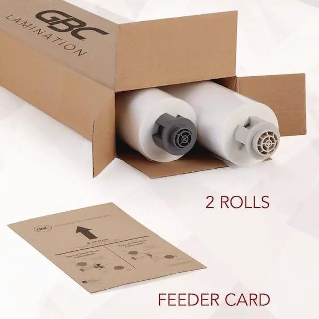Alt view image 13 of 14 - GBC Laminating Film EZload 3 mil 25"x250' CL 3000024EZ