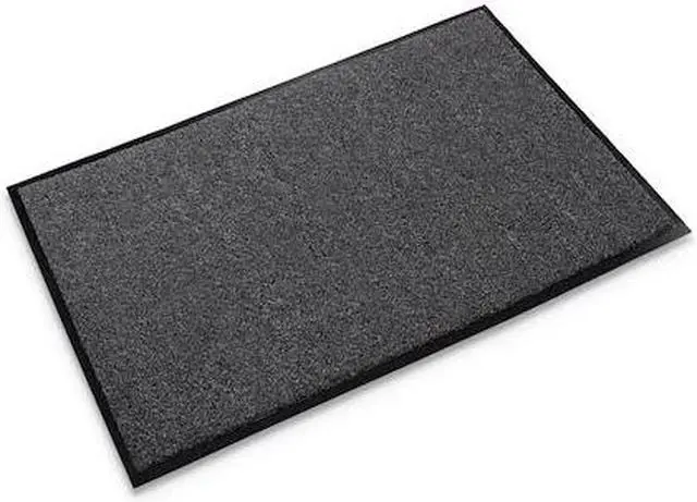 Alt view image 3 of 8 - Crown Rely-On Olefin GS 0034CH 315 Light Traffic Wiper Entrance Mat, 3 ft W x 4 ft L, 3/8 in THK, Charcoal, Polypropylene