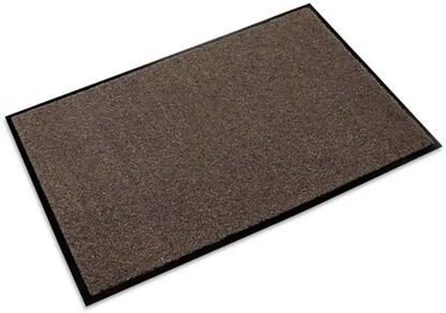 Alt view image 6 of 10 - Crown Rely-On Olefin GS 0310CH 315 Light Traffic Wiper Entrance Mat, 3 ft W x 10 ft L, 3/8 in THK, Charcoal, Polypropylene