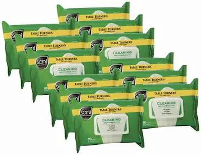 Alt view image 3 of 5 - SANI PROFESSIONAL A580FW Food Service Wipes, 11-1/2 x 7", 12 Pack, 90 Wipes/