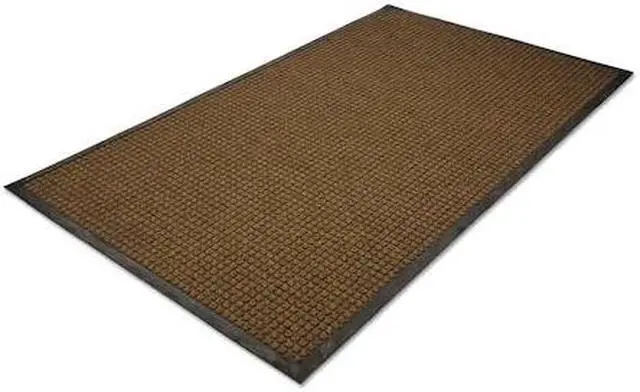 Alt view image 3 of 6 - Guardian WaterGuard Indoor/Outdoor Scraper Mat 48 x 72 Brown WG040614