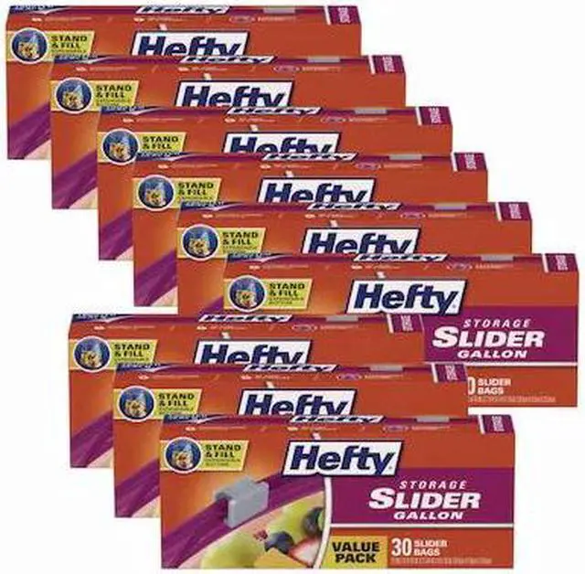 Alt view image 4 of 8 - Hefty Slider Bags PCTR81430