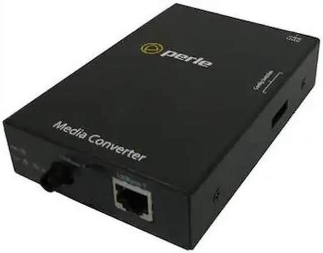 Alt view image 2 of 3 - Perle S-100-M1ST2U Transceiver/Media Converter