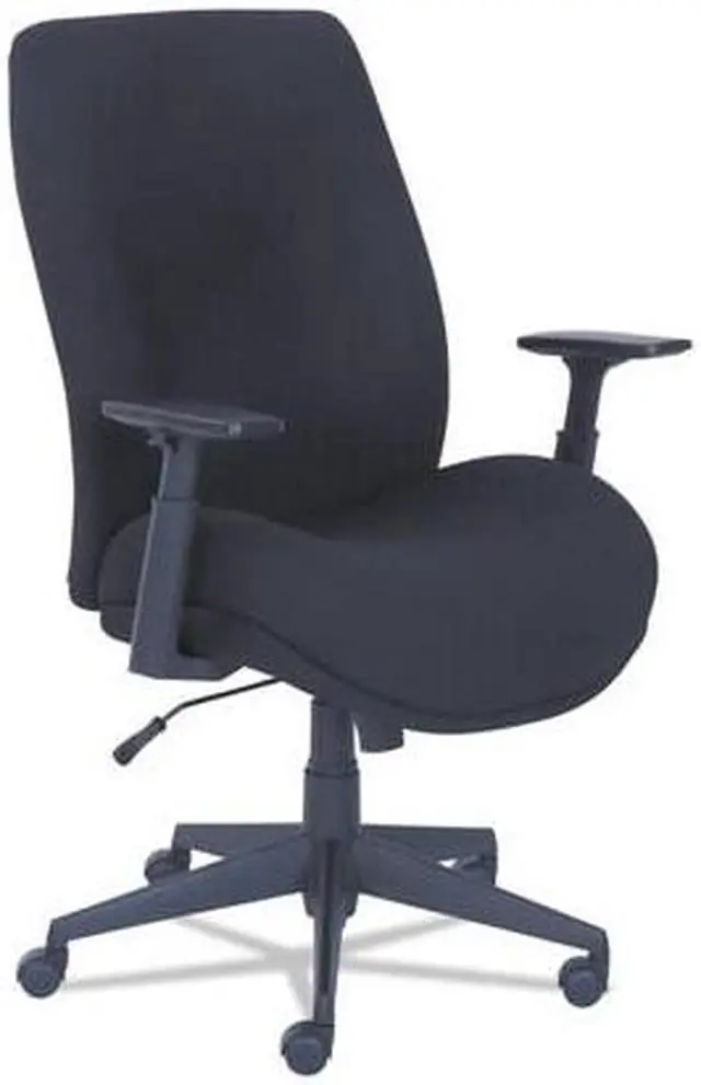 Alt view image 2 of 12 - La-Z-Boy Baldwyn Series Mid Back Task Chair Black 48825