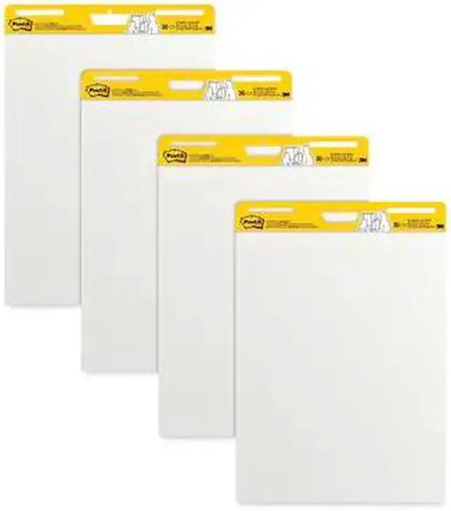 Alt view image 5 of 13 - Post-It - Self-Stick Easel Pads, White, 30 Sheets - 4 Pack