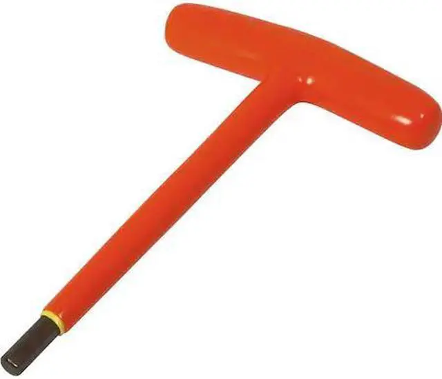 Alt view image 2 of 5 - GRAY TOOLS 67608-I 8mm T-handle S2 Hex Key, 1000V Insulated