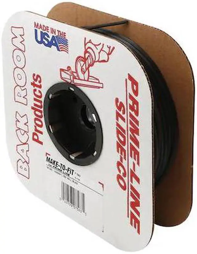 Main image of PRIME-LINE P 7563 Screen Retainer Spline, 0.140 in. 9/64 in., 250 foot, Black 1