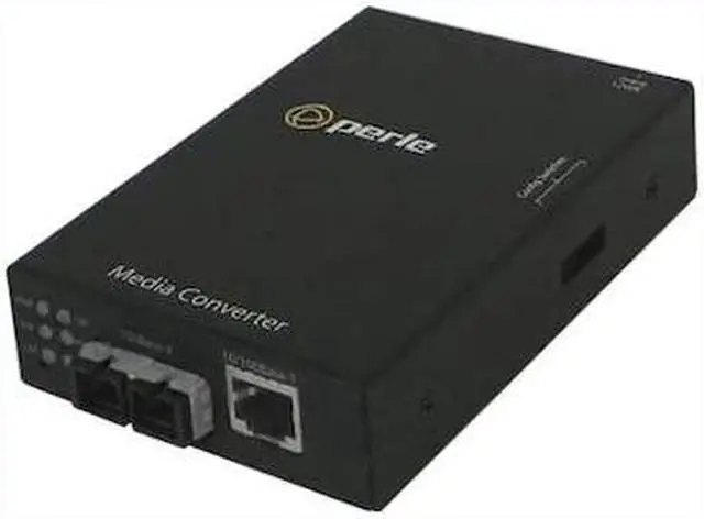 Main image of Perle S-110-S2SC20 Fast Ethernet Stand-Alone Media and Rate Converter