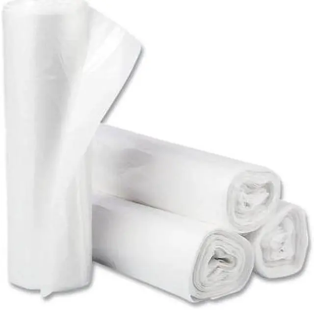 Alt view image 7 of 11 - Inteplast Group High-Density Can Liner 30 x 37 30gal 10mic Clear 25/Roll 20