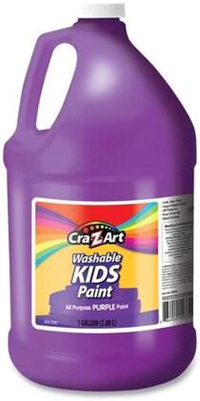 Alt view image 2 of 9 - Washable Kids Paint Purple 1 gal Bottle 760022