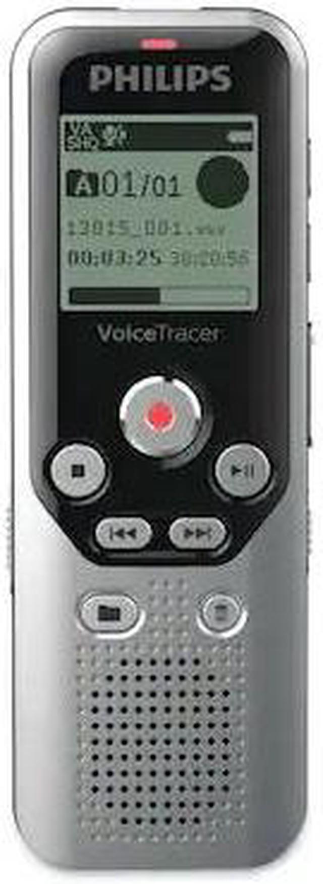 Alt view image 7 of 20 - Philips - VoiceTracer Digital Audio Recorder - Dark Silver & Black