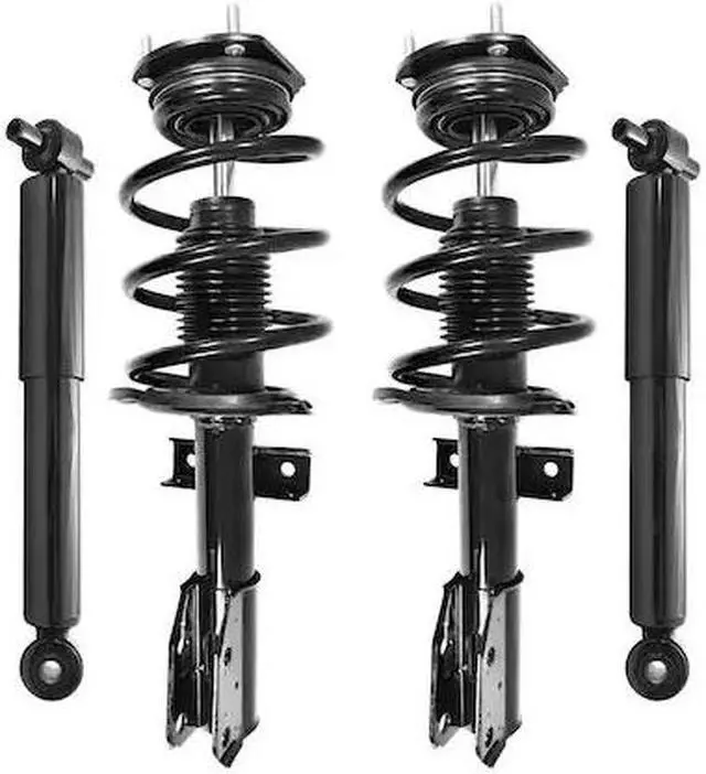 Alt view image 2 of 2 - Unity Automotive 4-11680-213050-001 Fnt & Rr Complete Strut Assembly Shock Kit For 2008-2012 Buick Enclave, 2009-2012 Chevrolet Traverse, 2007-2012 GMC Acadia, 2007-2010 Saturn Outlook