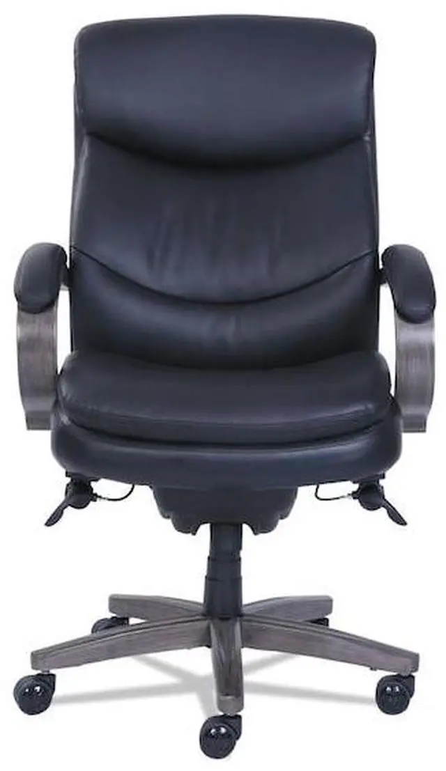 Alt view image 5 of 9 - La-Z-Boy 48962A Woodbury High-Back Executive Chair, Black