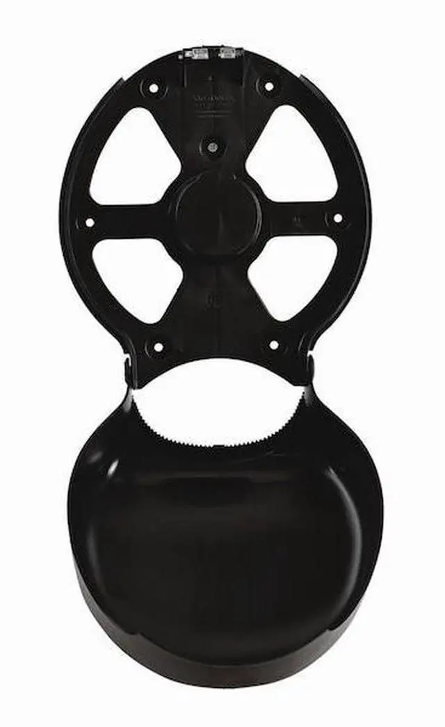 Alt view image 8 of 12 - Single Jumbo Toilet Tissue Dispenser, 11 x 12 1/4, Black 1519