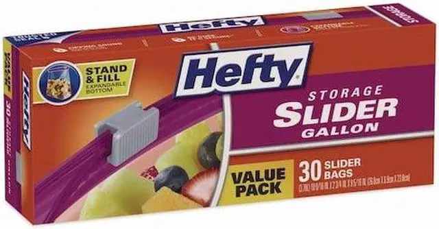 Alt view image 6 of 8 - Hefty Slider Bags PCTR81430