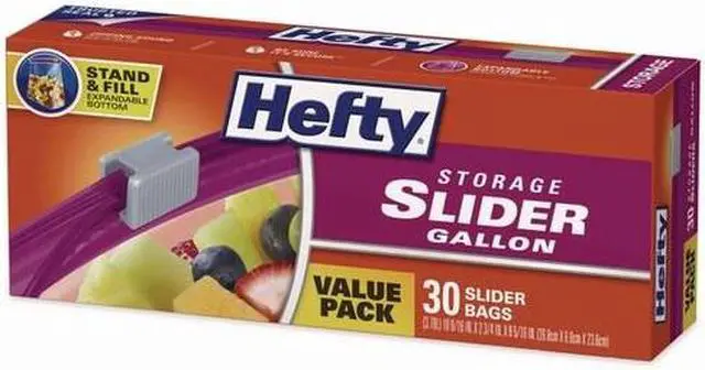 Alt view image 7 of 8 - Hefty Slider Bags PCTR81430